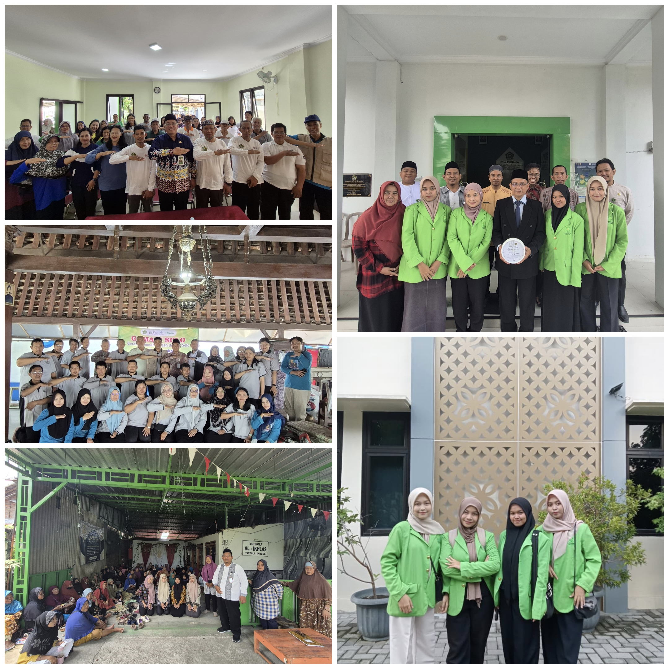 PPL Mahasiswa Prodi AFI 2025 di KUA Serengan Surakarta