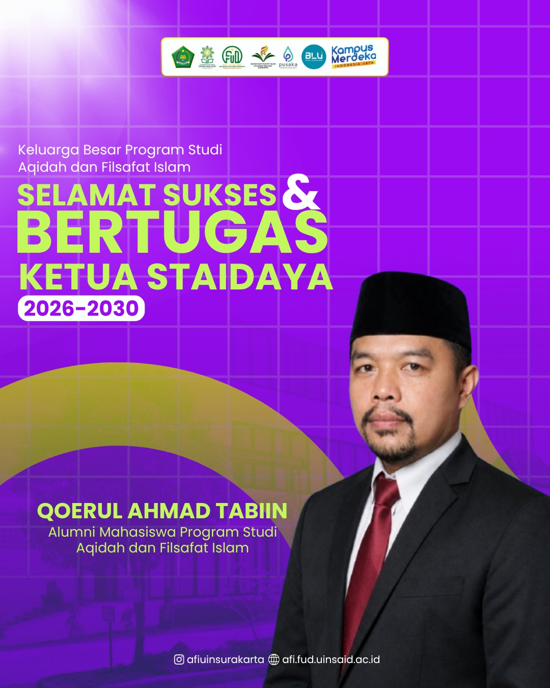 Bangga! Alumni Aqidah dan Filsafat Islam Terpilih Sebagai Ketua STAIDAYA Periode 2026–2030
