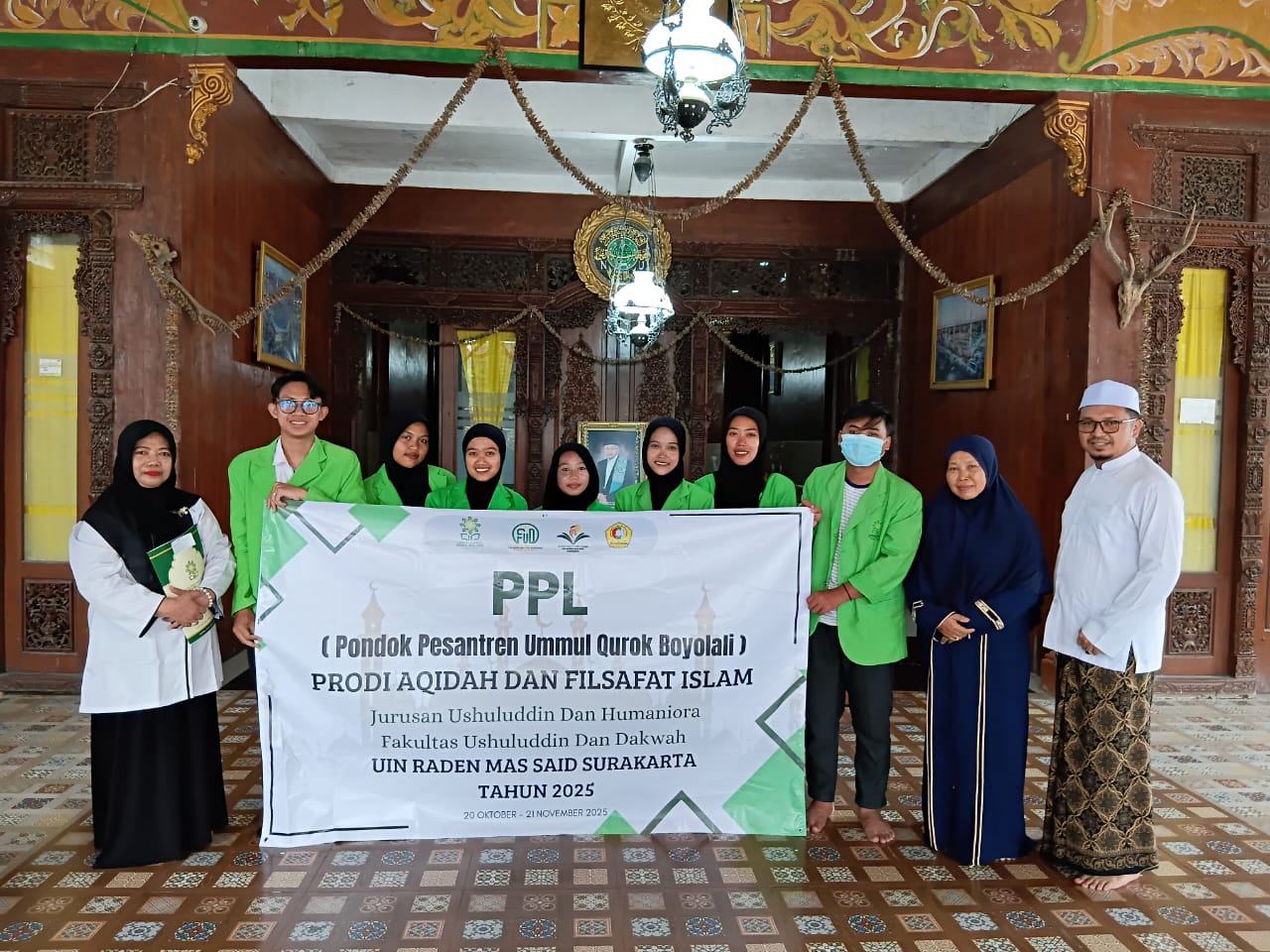 PPL Mahasiswa Prodi AFI 2025 di Pondok Pesantren Ummul Qurok Boyolali